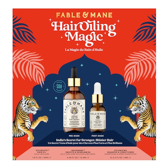 La Magie du Bain d'Huile – Saç bakım yağı seti, FABLE & MANE